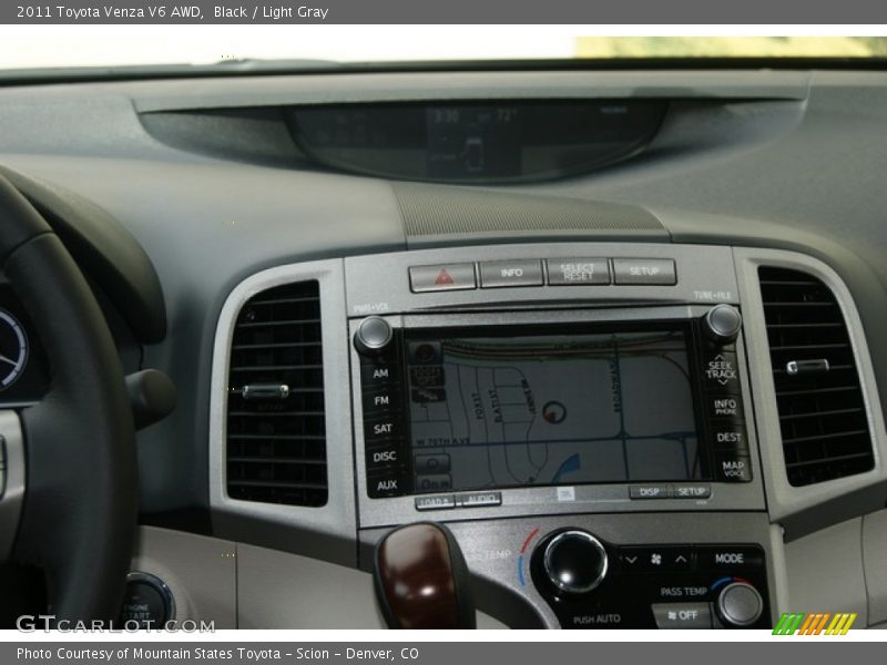 Black / Light Gray 2011 Toyota Venza V6 AWD