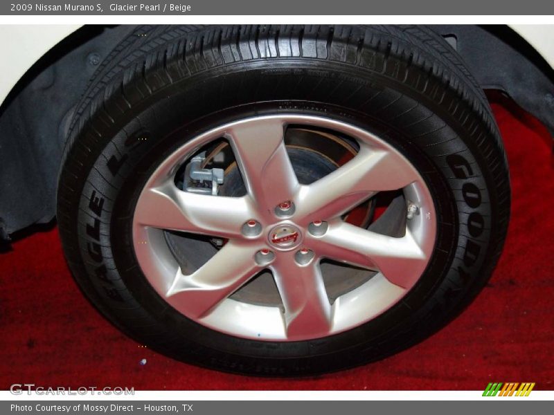 Glacier Pearl / Beige 2009 Nissan Murano S