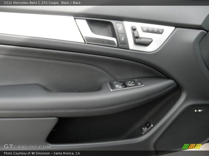 Black / Black 2012 Mercedes-Benz C 250 Coupe