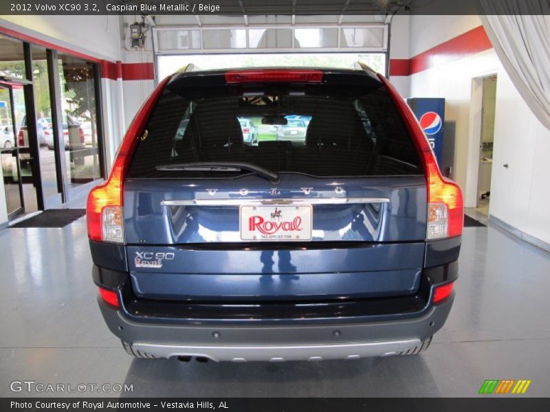 Caspian Blue Metallic / Beige 2012 Volvo XC90 3.2