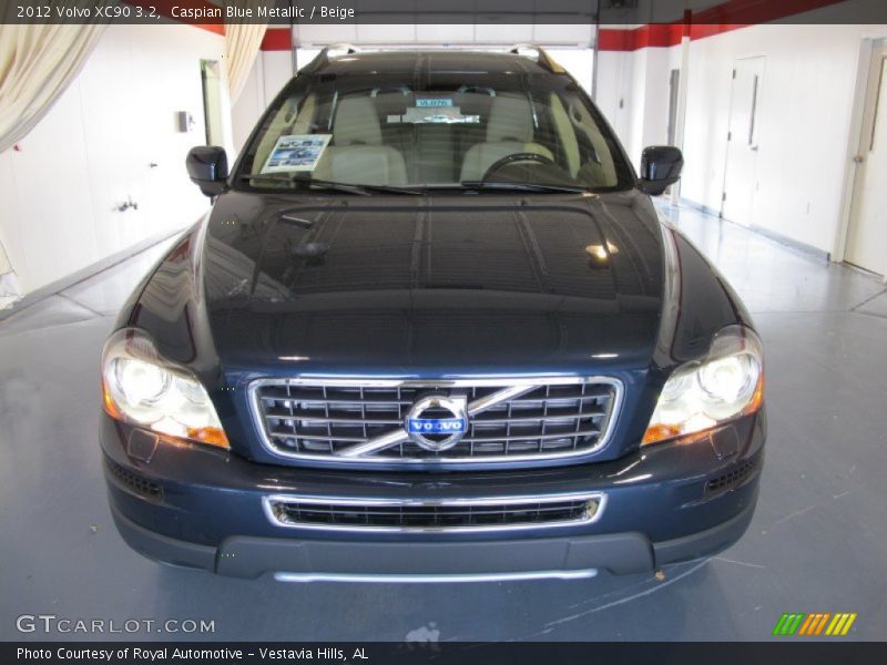 Caspian Blue Metallic / Beige 2012 Volvo XC90 3.2
