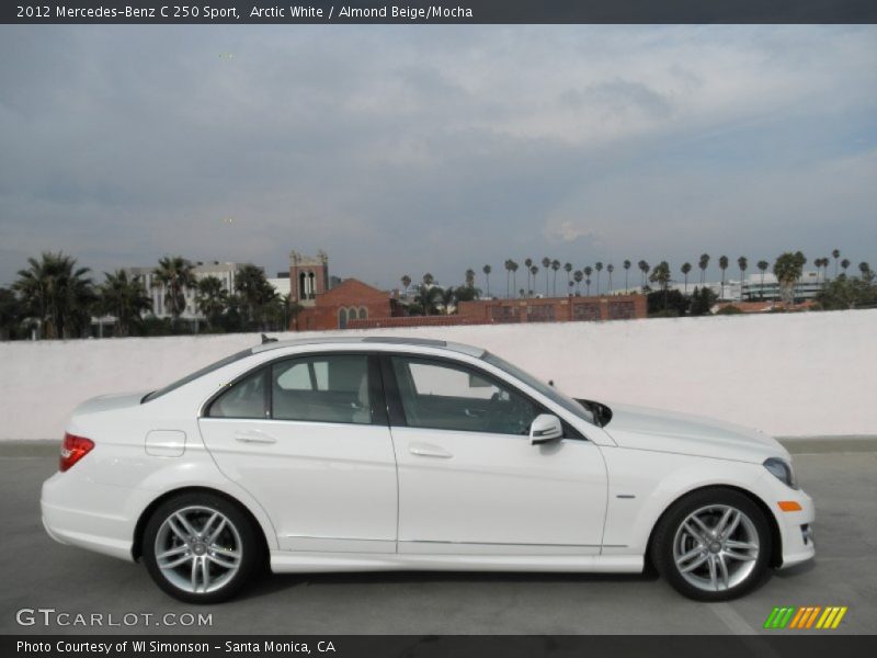  2012 C 250 Sport Arctic White
