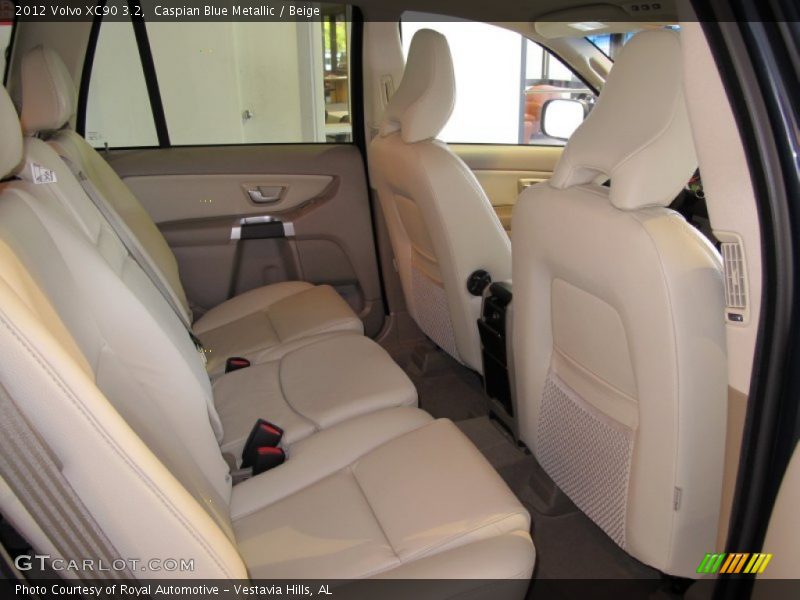 Caspian Blue Metallic / Beige 2012 Volvo XC90 3.2