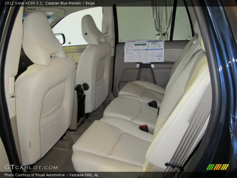 Caspian Blue Metallic / Beige 2012 Volvo XC90 3.2