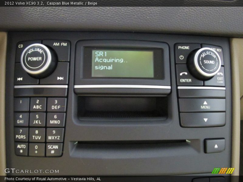 Caspian Blue Metallic / Beige 2012 Volvo XC90 3.2