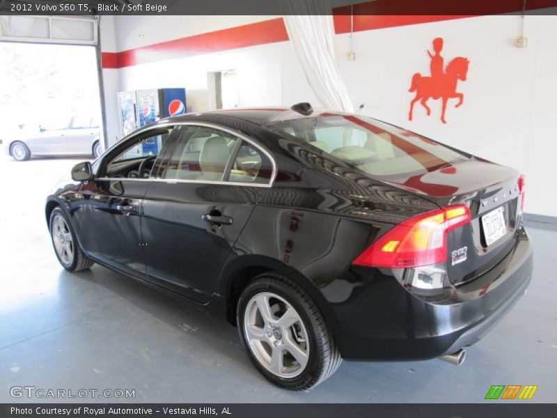 Black / Soft Beige 2012 Volvo S60 T5