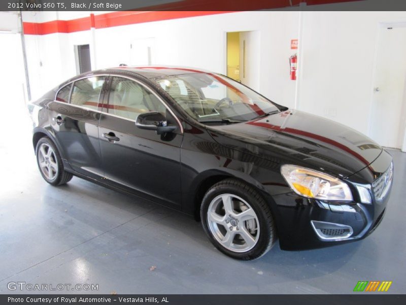 Black / Soft Beige 2012 Volvo S60 T5