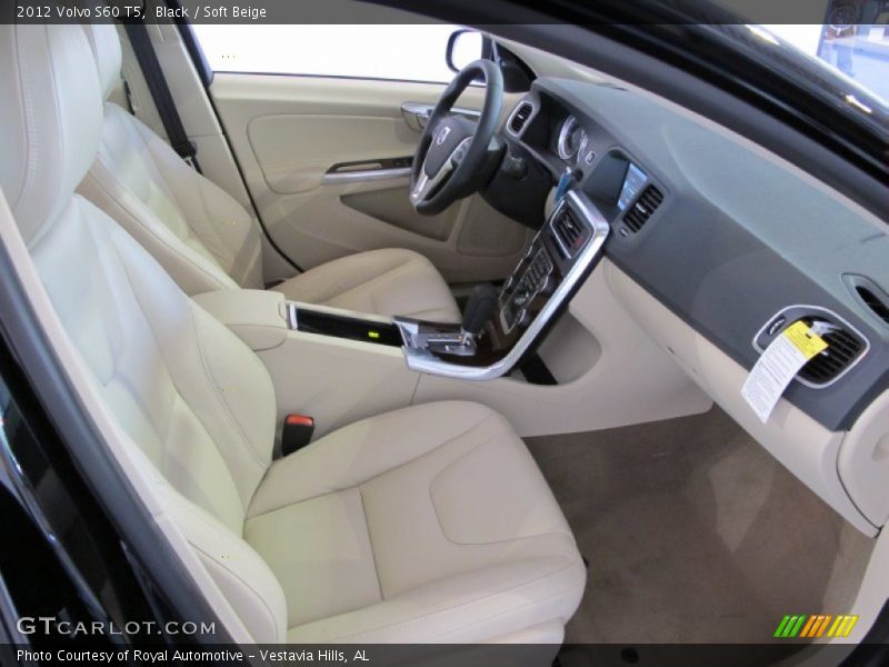Black / Soft Beige 2012 Volvo S60 T5