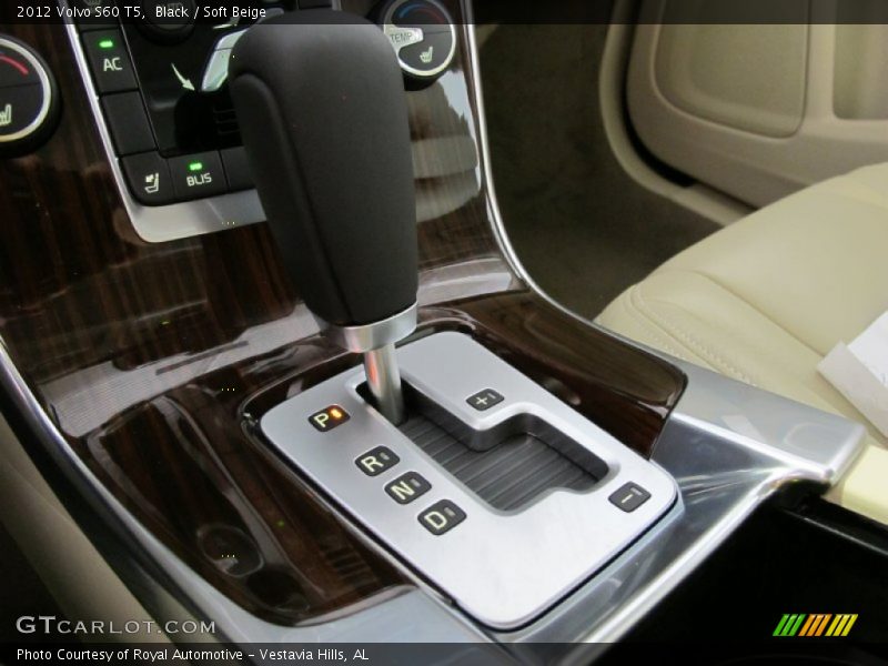 Black / Soft Beige 2012 Volvo S60 T5