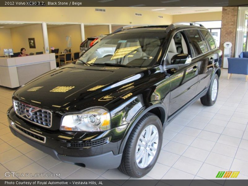Black Stone / Beige 2012 Volvo XC90 3.2