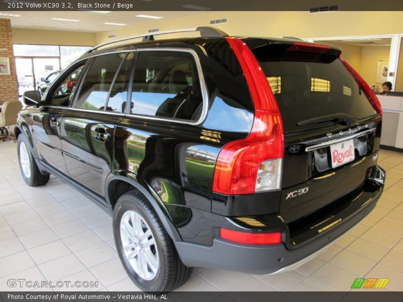 Black Stone / Beige 2012 Volvo XC90 3.2