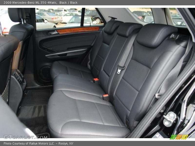 Black / Black 2009 Mercedes-Benz ML 350 4Matic