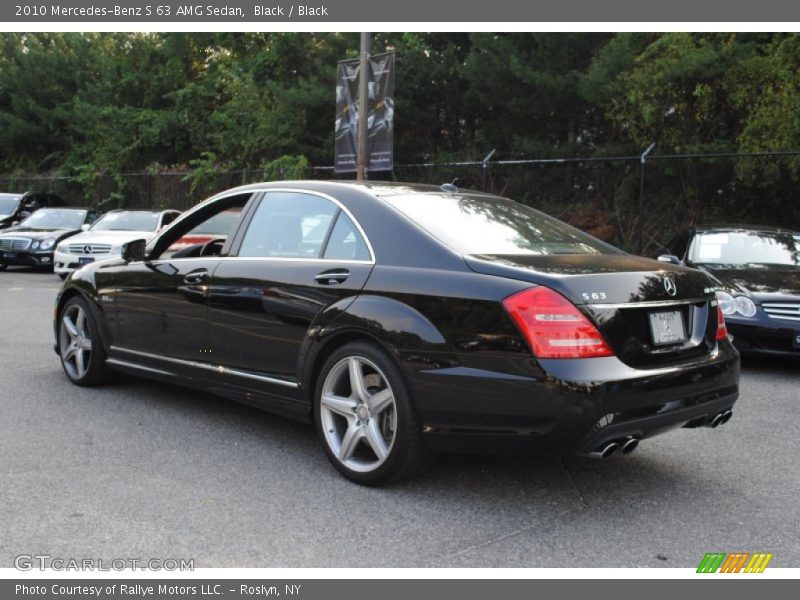 Black / Black 2010 Mercedes-Benz S 63 AMG Sedan