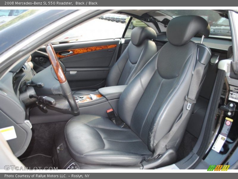 2008 SL 550 Roadster Black Interior