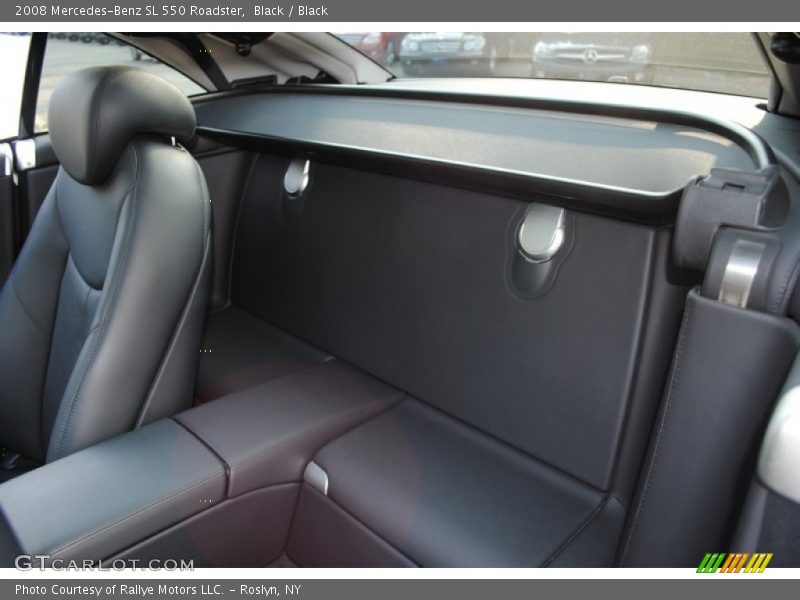 Black / Black 2008 Mercedes-Benz SL 550 Roadster