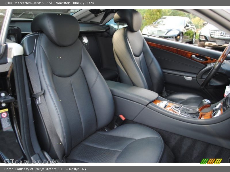  2008 SL 550 Roadster Black Interior
