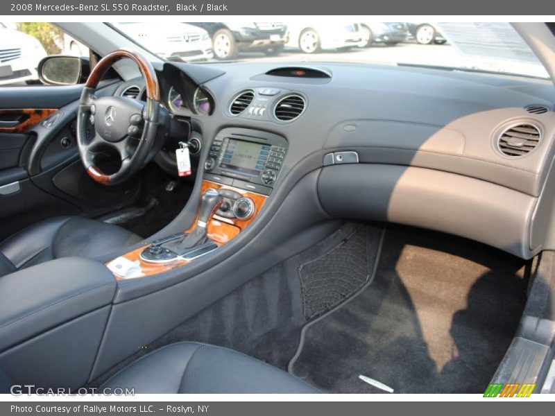  2008 SL 550 Roadster Black Interior