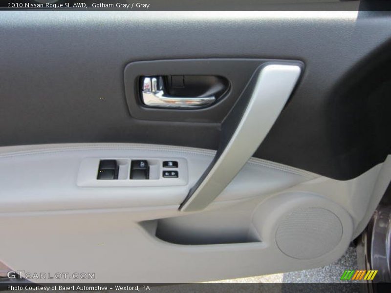 Gotham Gray / Gray 2010 Nissan Rogue SL AWD