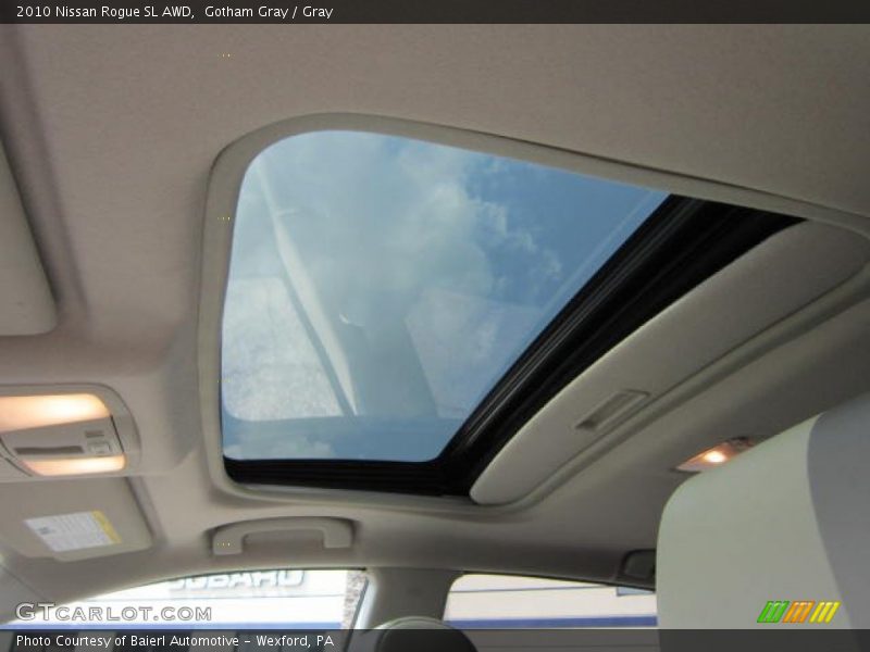 Gotham Gray / Gray 2010 Nissan Rogue SL AWD