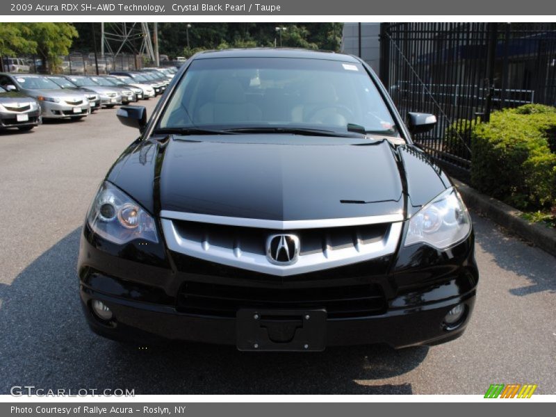 Crystal Black Pearl / Taupe 2009 Acura RDX SH-AWD Technology