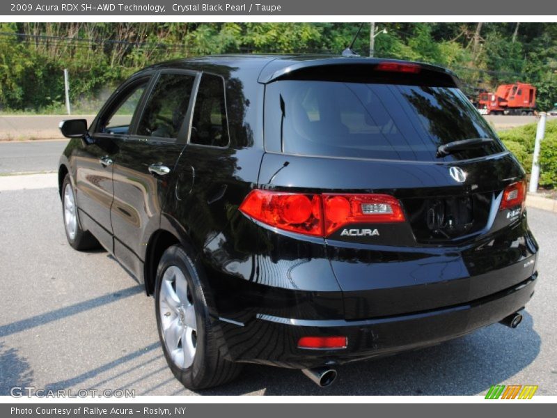 Crystal Black Pearl / Taupe 2009 Acura RDX SH-AWD Technology