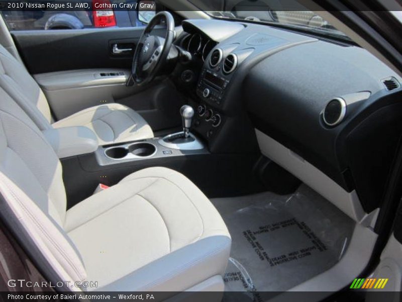 Gotham Gray / Gray 2010 Nissan Rogue SL AWD