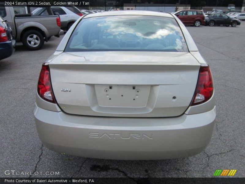 Golden Wheat / Tan 2004 Saturn ION 2 Sedan