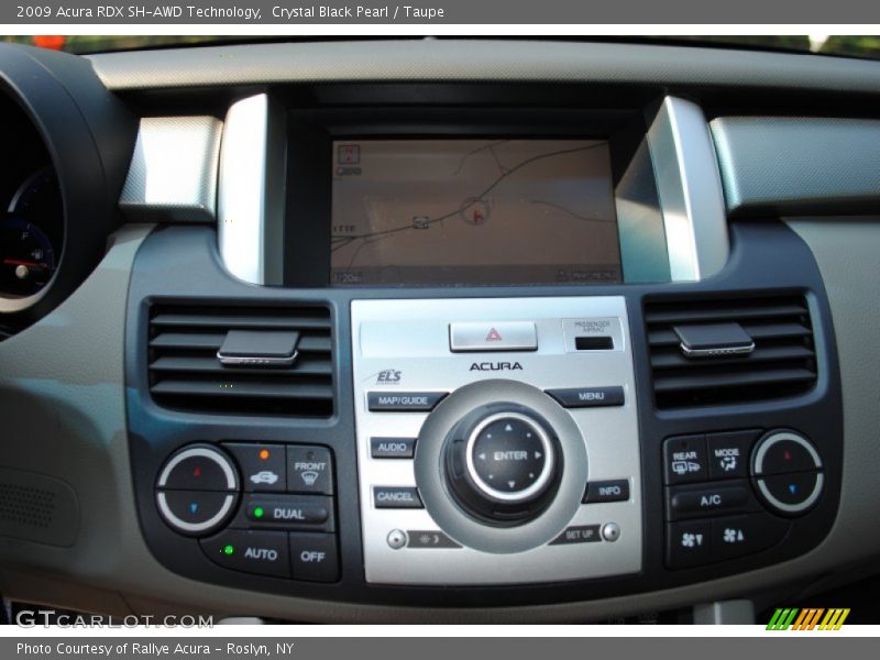 Crystal Black Pearl / Taupe 2009 Acura RDX SH-AWD Technology