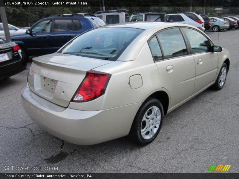 Golden Wheat / Tan 2004 Saturn ION 2 Sedan