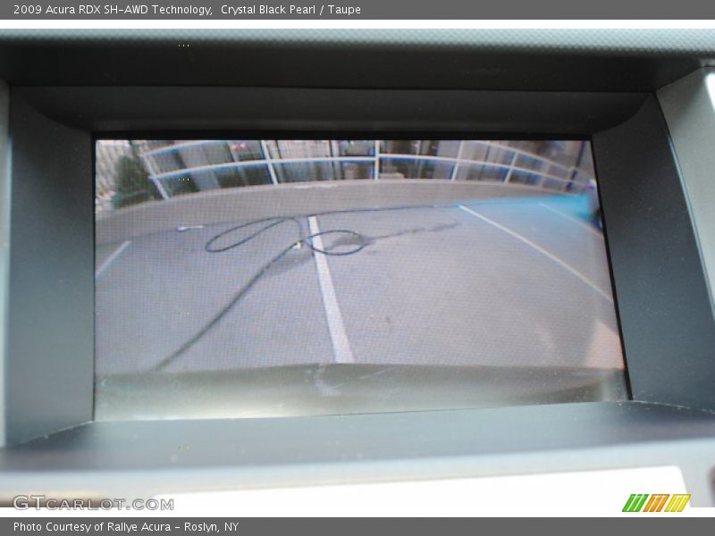 Crystal Black Pearl / Taupe 2009 Acura RDX SH-AWD Technology