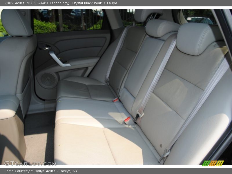 Crystal Black Pearl / Taupe 2009 Acura RDX SH-AWD Technology