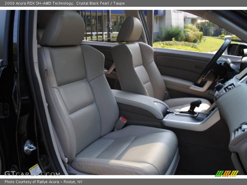 Crystal Black Pearl / Taupe 2009 Acura RDX SH-AWD Technology