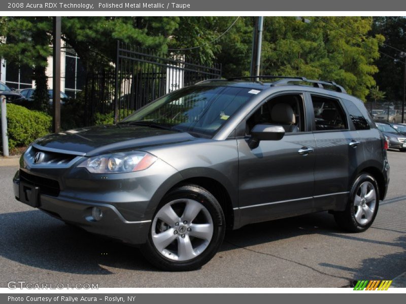 Polished Metal Metallic / Taupe 2008 Acura RDX Technology