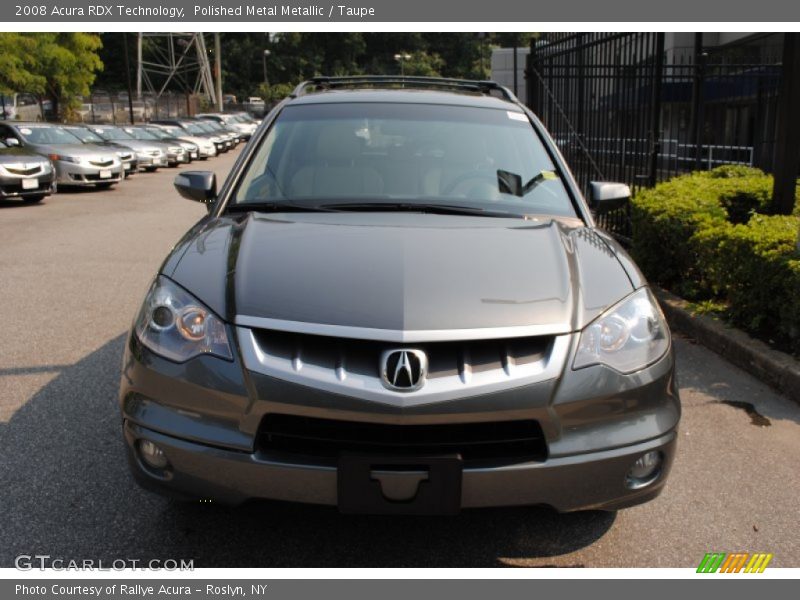 Polished Metal Metallic / Taupe 2008 Acura RDX Technology