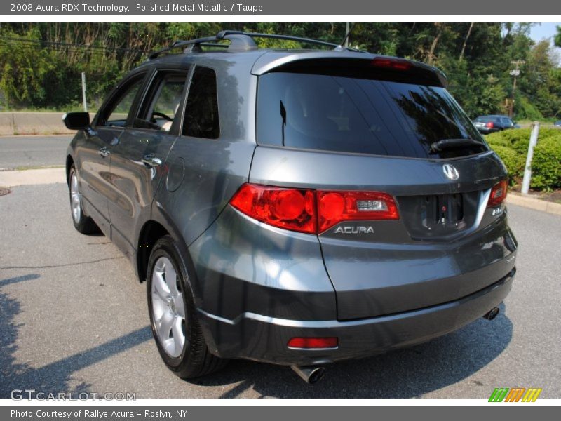 Polished Metal Metallic / Taupe 2008 Acura RDX Technology