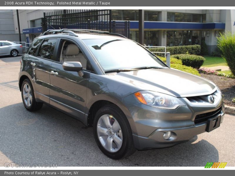 Polished Metal Metallic / Taupe 2008 Acura RDX Technology