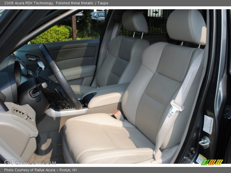 Polished Metal Metallic / Taupe 2008 Acura RDX Technology