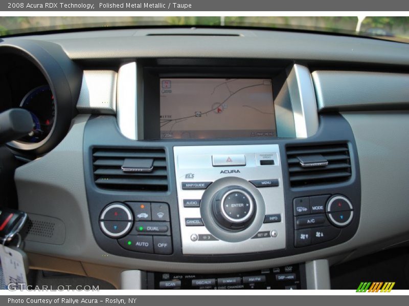 Polished Metal Metallic / Taupe 2008 Acura RDX Technology