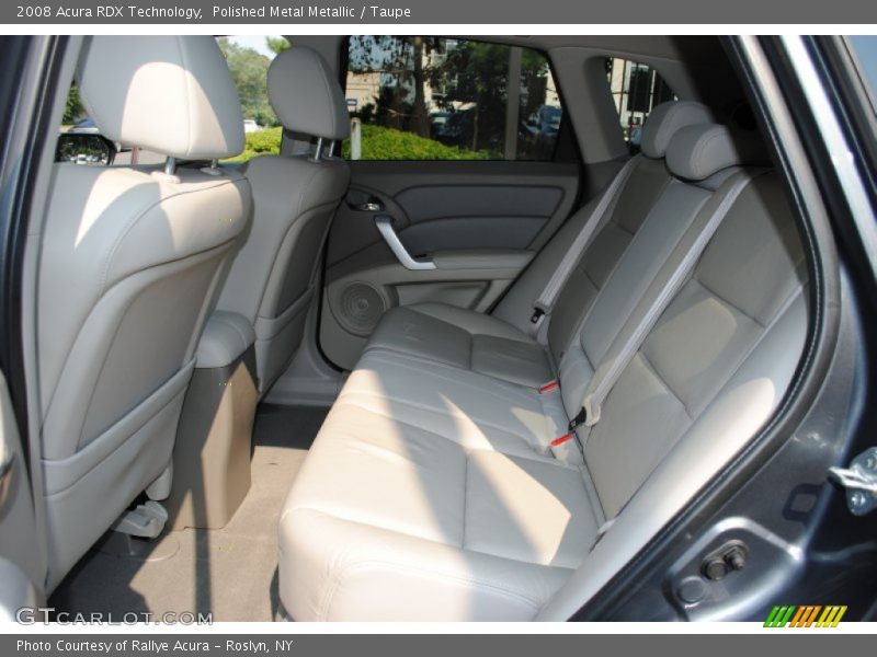 Polished Metal Metallic / Taupe 2008 Acura RDX Technology