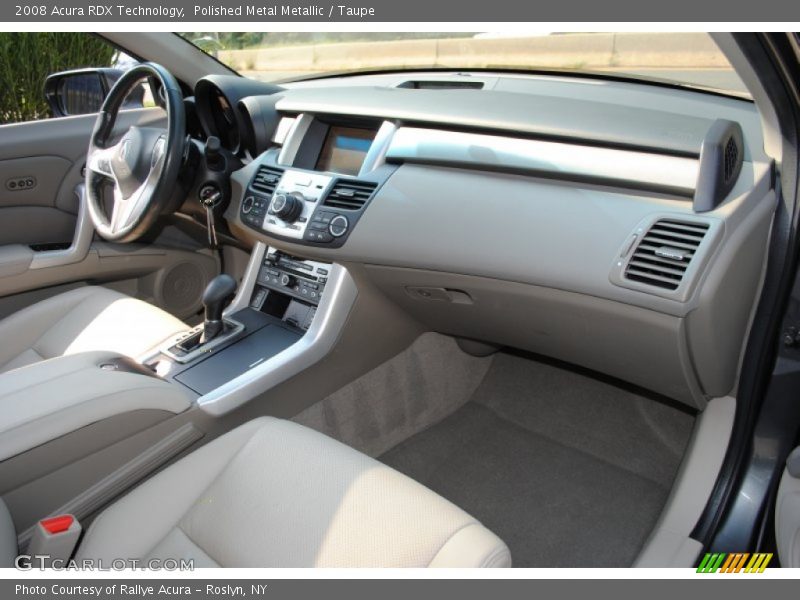Polished Metal Metallic / Taupe 2008 Acura RDX Technology