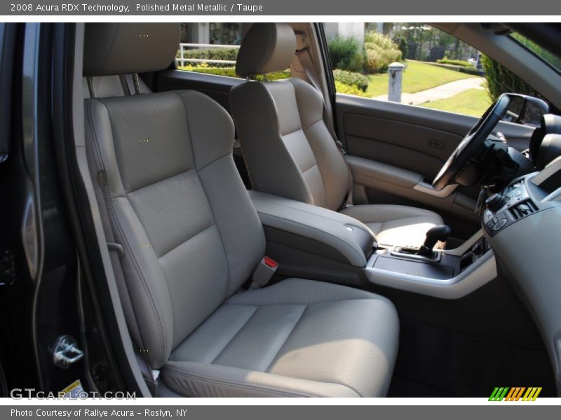 Polished Metal Metallic / Taupe 2008 Acura RDX Technology