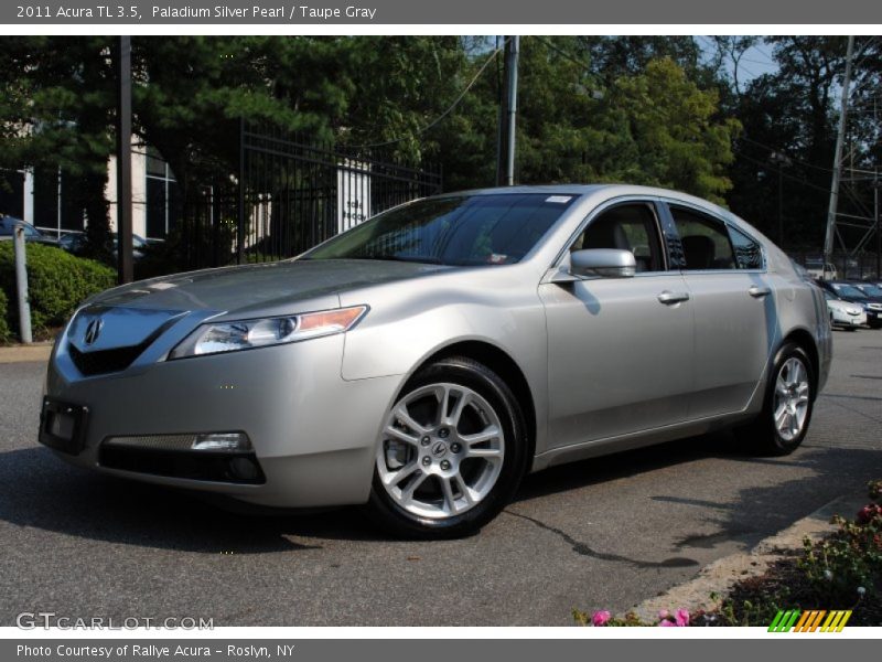 Front 3/4 View of 2011 TL 3.5