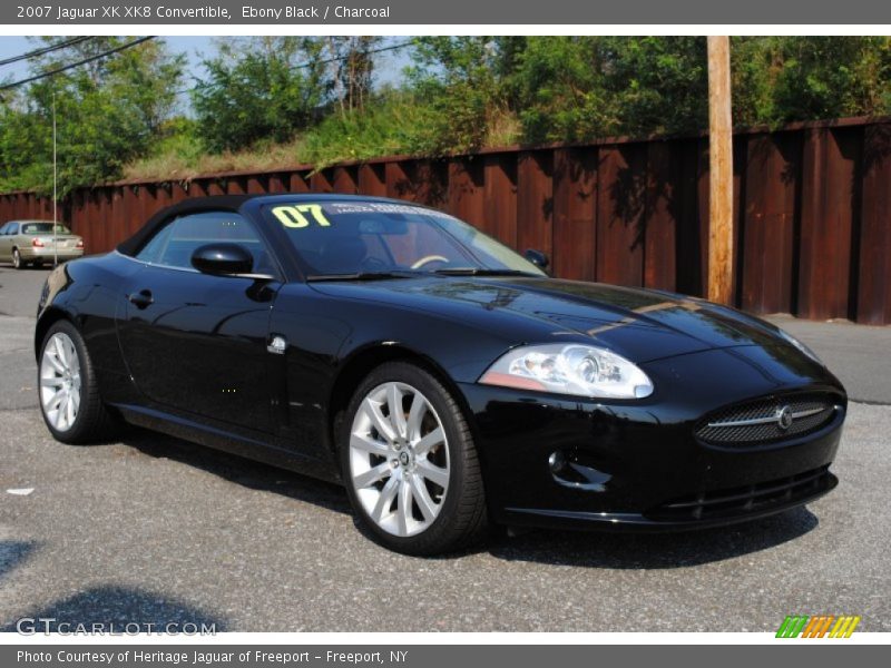 Front 3/4 View of 2007 XK XK8 Convertible