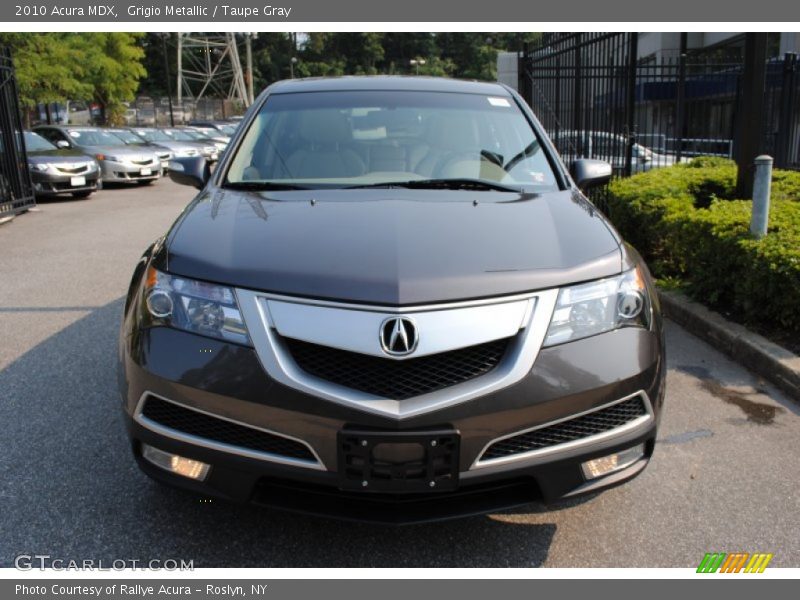 Grigio Metallic / Taupe Gray 2010 Acura MDX