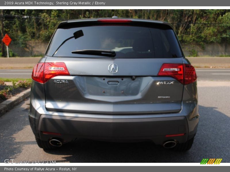 Sterling Gray Metallic / Ebony 2009 Acura MDX Technology