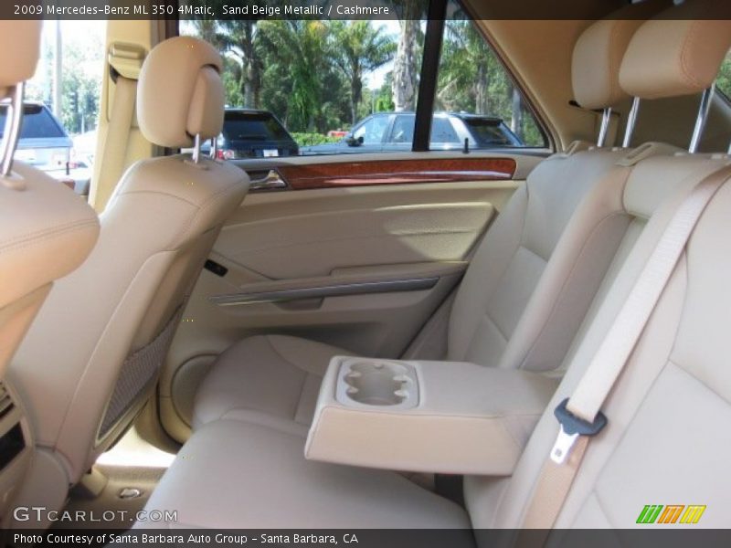 Sand Beige Metallic / Cashmere 2009 Mercedes-Benz ML 350 4Matic