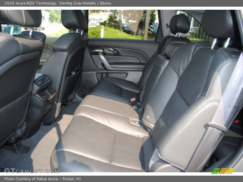  2009 MDX Technology Ebony Interior