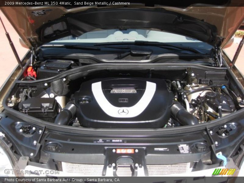 Sand Beige Metallic / Cashmere 2009 Mercedes-Benz ML 350 4Matic