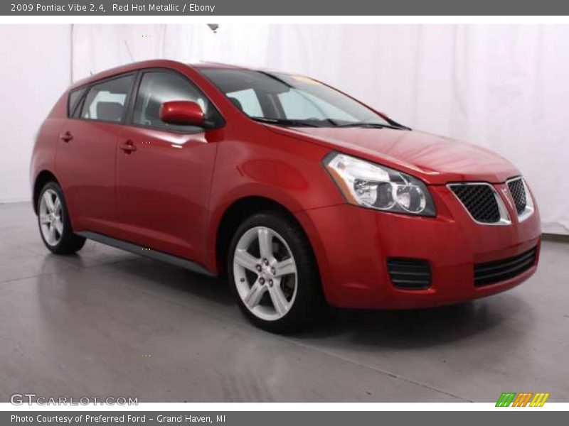  2009 Vibe 2.4 Red Hot Metallic