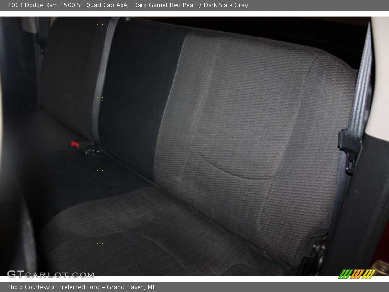 Dark Garnet Red Pearl / Dark Slate Gray 2003 Dodge Ram 1500 ST Quad Cab 4x4